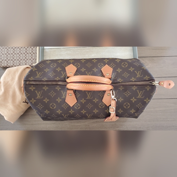 LV Monogram Speedy 40 (Box, 2 Organizers, Dust bag, Luggage tag, Lock&Key) - Picture 9 of 16